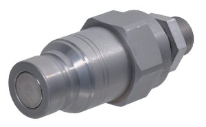 Szybkozłącze płaskie SKV-M wtyczka 1/2" gwint zewnętrzny grodziowy M18x1.5 12L SKVM12N18