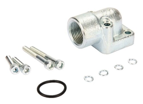 Kołnierz mocujący pompy typu GB, stalowy, kątowy, 3/4" 2GB12ST - Intertraktor