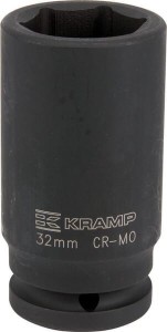 Klucz nasadowy udarowy przedłużany 6-kt. 3/4", 32 mm 1803546632KR