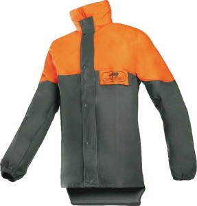 Kurtka nieprzemakalna, zielony-pomarańczowy, rozmiar XL, Outdoor, SIP 1SJ3XL