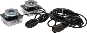 Zestaw lamp LED, tylnych na magnes 7.5m 12V LA207351GP