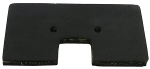 Łopatka gumowa podajnika 9x78x154, pasuje do Claas 0006726303KR