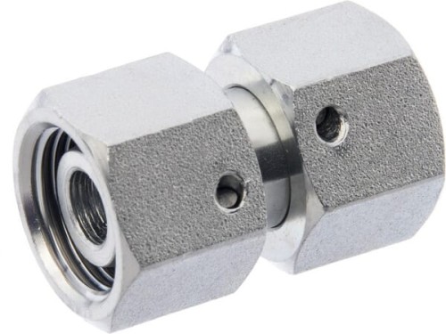 Złącze proste z nakrętkami M18x1.5 12L SNV12LGP - Intertraktor