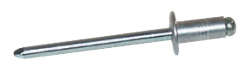 Nit zrywalny stal/stal z łbem płaskim, 5 x 14 mm BN514SS - Intertraktor