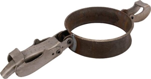 Zestaw zacisków Bauer 8", czarnych 8140015B - Intertraktor