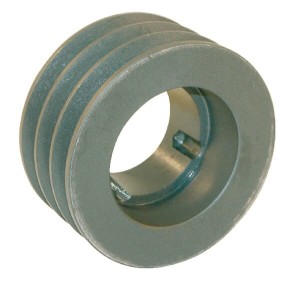 Koło pasowe klinowe A lub SPA 3 rowki średnica 117.50 mm na tuleję Taperlock 2012 Kramp 112A3TL