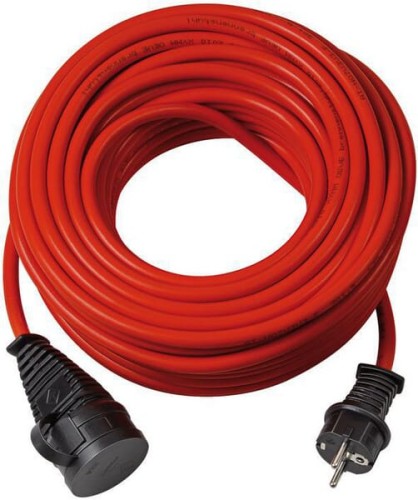 Przedłużacz czerwony 3 x 1.5 mm² Bremaxx Brennenstuhl, 25 m EM1169840BEL - Intertraktor