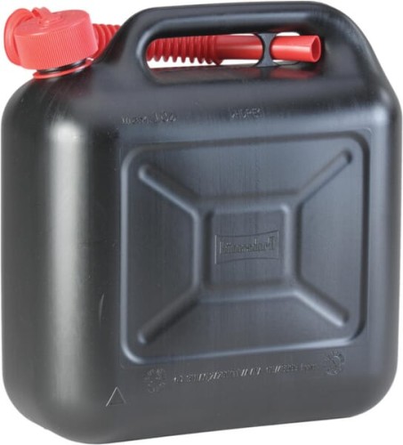Kanister z tworzywa czarny Hünersdorff, 10 l JK8128 - Intertraktor