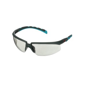 Okulary ochronne Solus 2000, szaro/niebiesko-zielone oprawki ochrona przed zaparowaniem (K&N), szare soczewki I/O S2007SGAFBGR