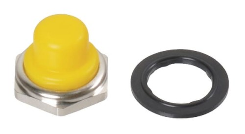 Osłona włącznika wciskanego, żółta, 12 mm U16545 - Intertraktor