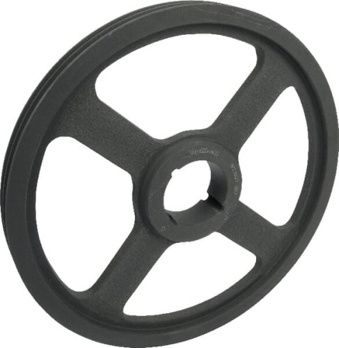 Koło pasowe klinowe Z lub SPZ 2 rowki średnica 359 mm na tuleję Taperlock 2012 Kramp 355Z2TL - Intertraktor