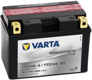 Akumulator 12V 11Ah 230A AGM Powersports VARTA 511902023I314PS