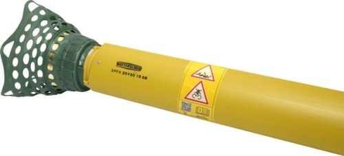 Osłona wału WOM połowa zew. L=1500 mm Walterscheid 1113062 - Intertraktor