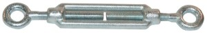 Śruba rzymska nakretka otwarta odlew ucho-ucho ocynk, M30 148030GG