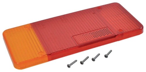 Klosz lampy, czerwony/pomarańczowy tylny lewy Cobo 0250020001 - Intertraktor