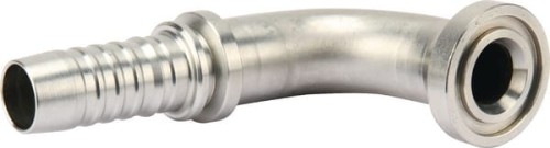 Końcówka 90° DN25-47.6 przyłącze kołnierzowe 16GS16FLH90M - Intertraktor