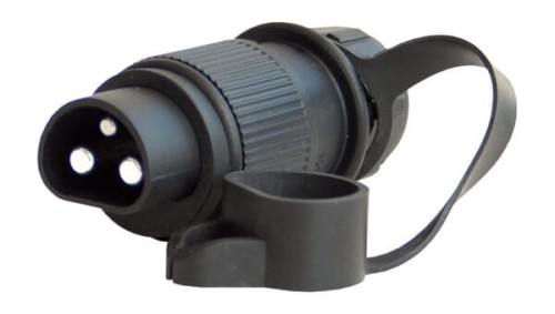Wtyczka 3-pin 6-24V 32A 251267JAE - Intertraktor