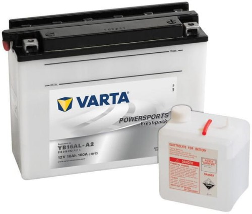 Akumulator 12V 16Ah 180A Powersports Freshpack VARTA 516016018I314PS - Intertraktor