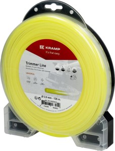 Żyłka tnąca Ø 2mm 126m okrągła żółta Kramp NL20126RKR