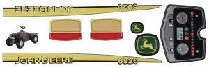 Zestaw naklejek do JD 6920 67400020000