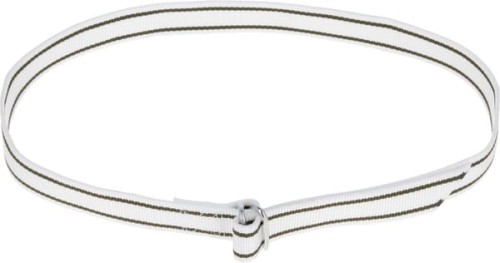 Obroża identyfikacyjna, biało/czarna, 130cm 803092KR - Intertraktor