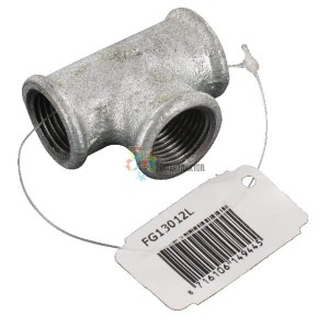 Kształtka rurowa nr 130 trójnik 3 x gwint wew. ocynk, 1/2" FG13012L