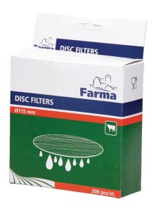 Filtr cedzidła krążkowy Farma, Ø 115 mm 601002FA