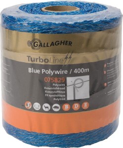 Plecionka Turboline, niebieska 400 m 075829GAL