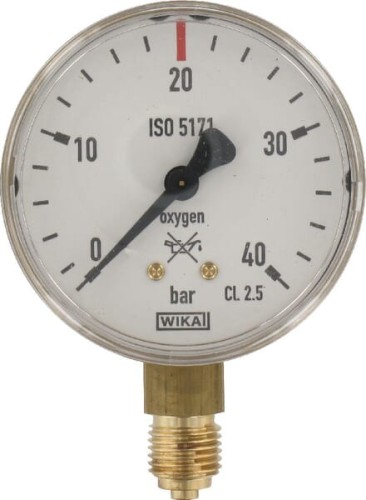Manometr gazu Ewo, tlen 0-40 bar WP85166 - Intertraktor