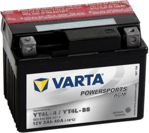Akumulator 12V 3Ah 40A AGM Powersports VARTA 503014003A514
