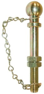Sworzeń kulowy przykręcany, K50 25.4 x 190 mm Z992519KR