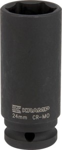 Klucz nasadowy udarowy przedłużany 6-kt. 1/2", 24 mm 1803544624KR
