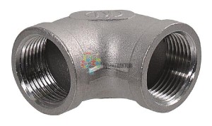 Kolano 90° st.nier. 2xGW 3/4" FG9034RVS