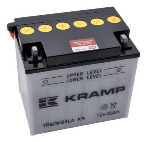 Akumulator 12V 24Ah 260A Kramp YB60N24LAKR - Intertraktor
