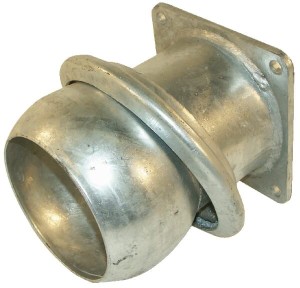 Złącze KKV 6" z kołnierzem czworokątnym przykręcanym, kołnierz 185 mm 6133000Z