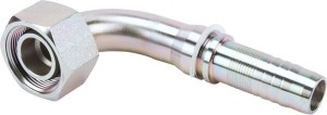 Końcówka węża DKOS-NS 90° metryczna, DN25 30S M42x2 DKOSNS254290