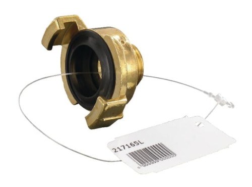 Złącze Geka mosiądz gwint zewnętrzny, 1/2" 217165L - Intertraktor
