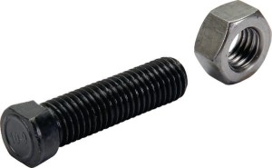 Śruba stożkowa dwustronnie ścięta, kl. 10.9, M12 x 50 mm z nakrętką 1250C2FP025