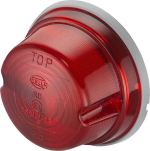 Lampa tylna zespolona, okrągła 12/24V czerwona przykręcana Hella 2SA001259751