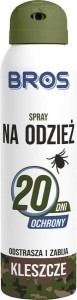 Spray na odzież, odstrasza i zabija kleszcze, 90ml 1594554