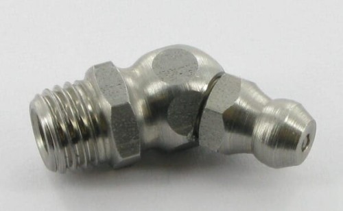 Smarowniczka A2 Kramp, M8x1 45° GN8145RVS - Intertraktor