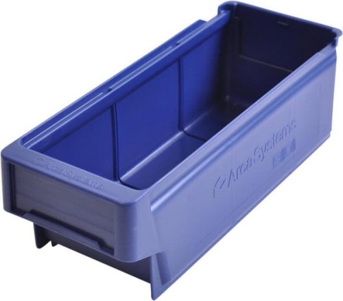 Pojemnik warsztatowy 115x300x100 mm niebieski, polipropylen Perstorp WE300115100 - Intertraktor