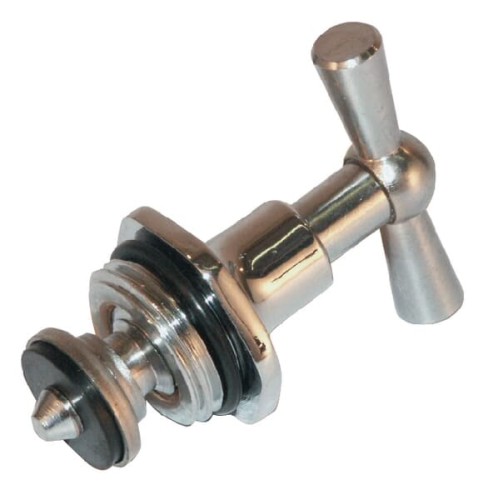 Zawór grzybkowy zaworu czerpalnego z pokrętłem prostym, 1/2" AV912 - Intertraktor
