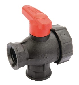 Zawór kulowy 3/4", 3-drogowy 45521113