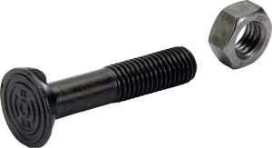 Śruba płużna 2-noskowa DIN11014 M14x70 mm kl. 8.8 z nakrętką 14702N