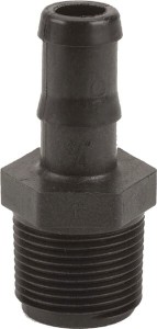 Końcówka węża 1" gwint zewn. NPT x 3/4" HB100075