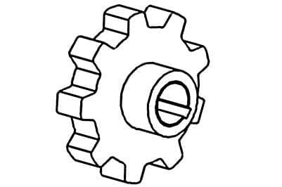 Koło zębate AV100170 - Intertraktor