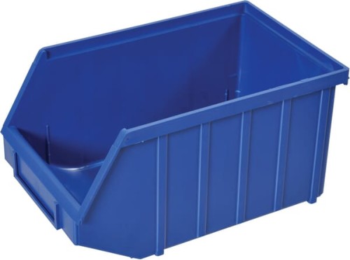 Pojemnik warsztatowy 150x240x130 mm niebieski, polistyren typ 53 Metalin WE0536 - Intertraktor