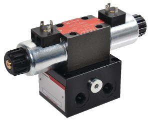 Płyta bazowa z zaworem Cetop 03 - NG6 C6 24V Kramp KRKLS031C6024C