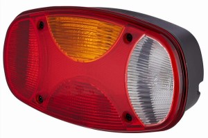 Lampa tylna zespolona 225x122mm, lewa Cargoluna 2VP343640051